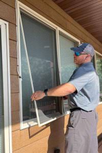 Screen repair services in Western Montana