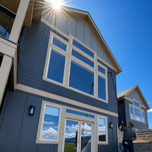 Exterior Window Washing for Western Montana
